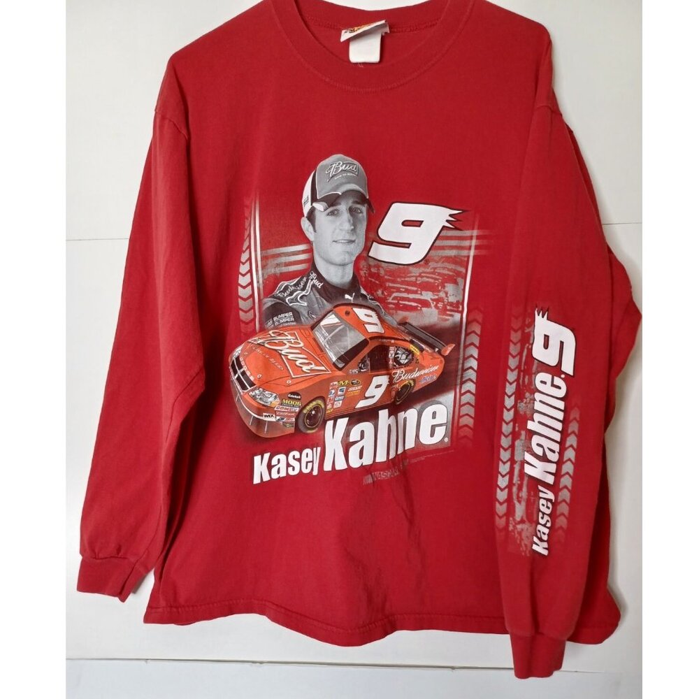 Kasey Kahne Dodge Mens XL Winners Circle Long Sleeve Shirt NASCAR #9